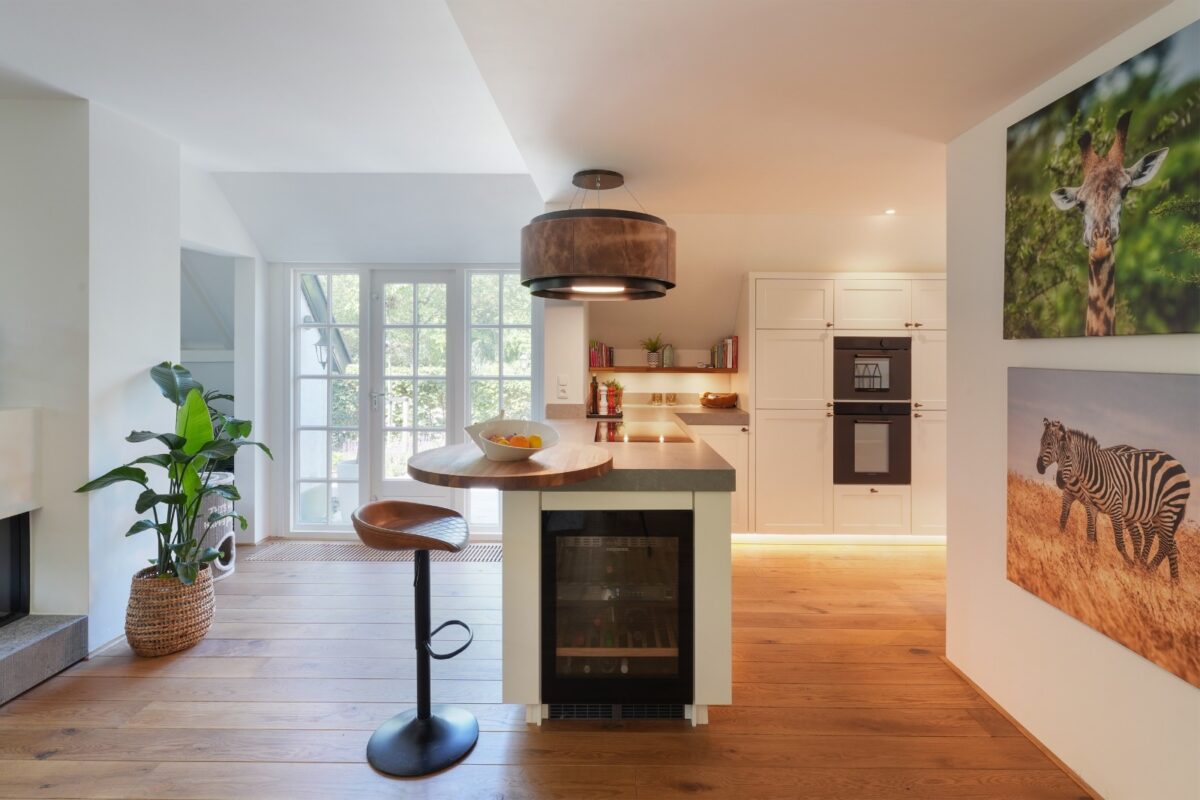 Nieuwe keuken mogen plaatsen bij een van onze klanten. Het is een echte eyecatcher geworden