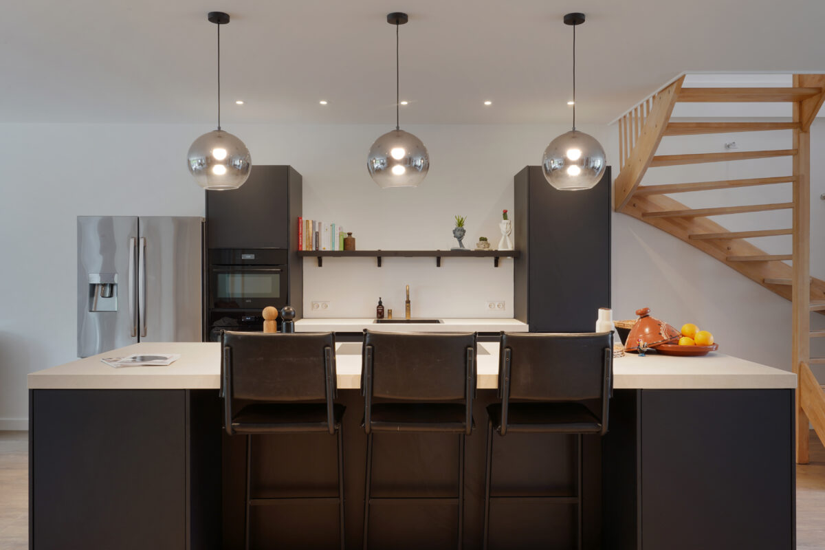 Symmetrie en stijl in de keuken