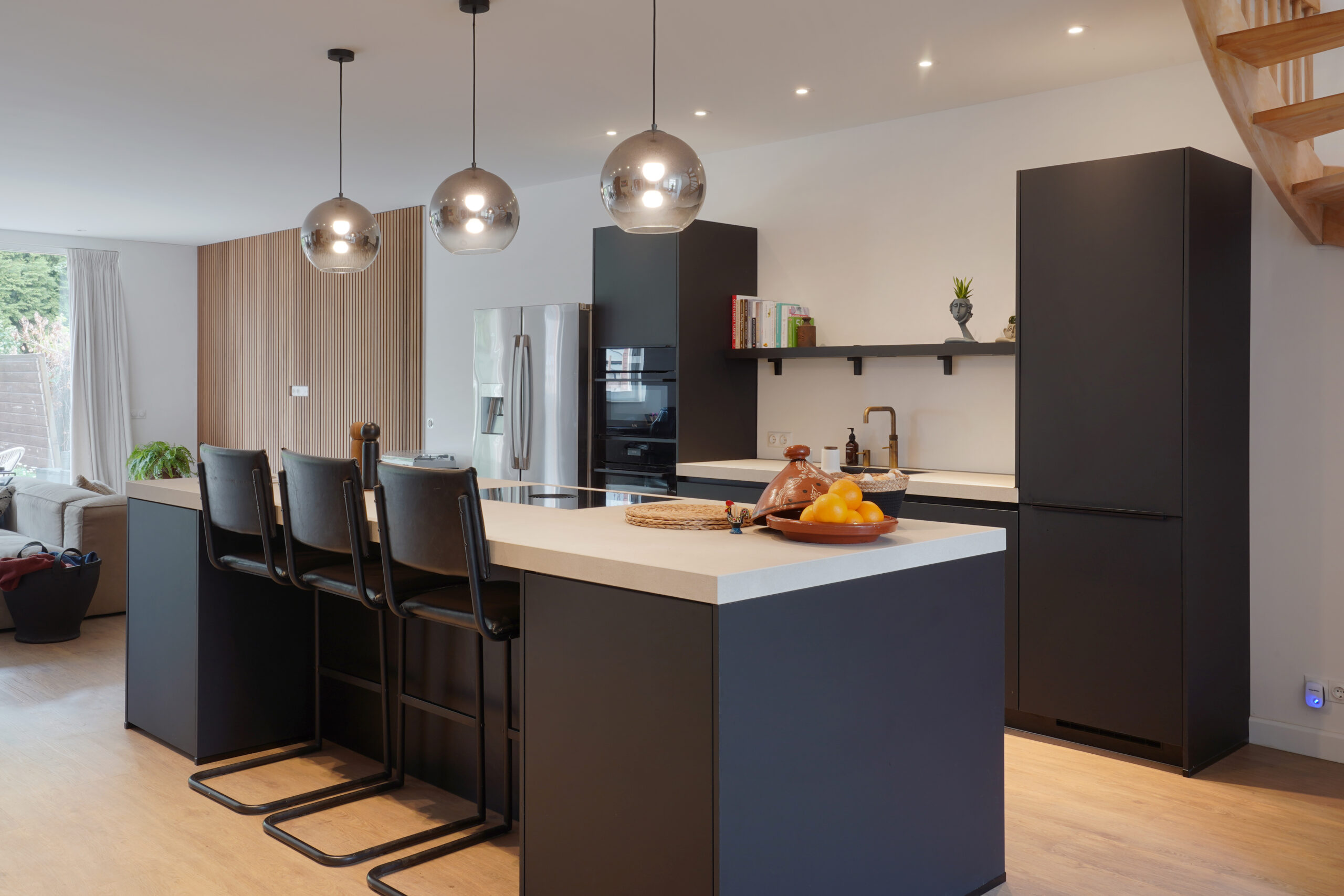 Symmetrie en stijl in de keuken