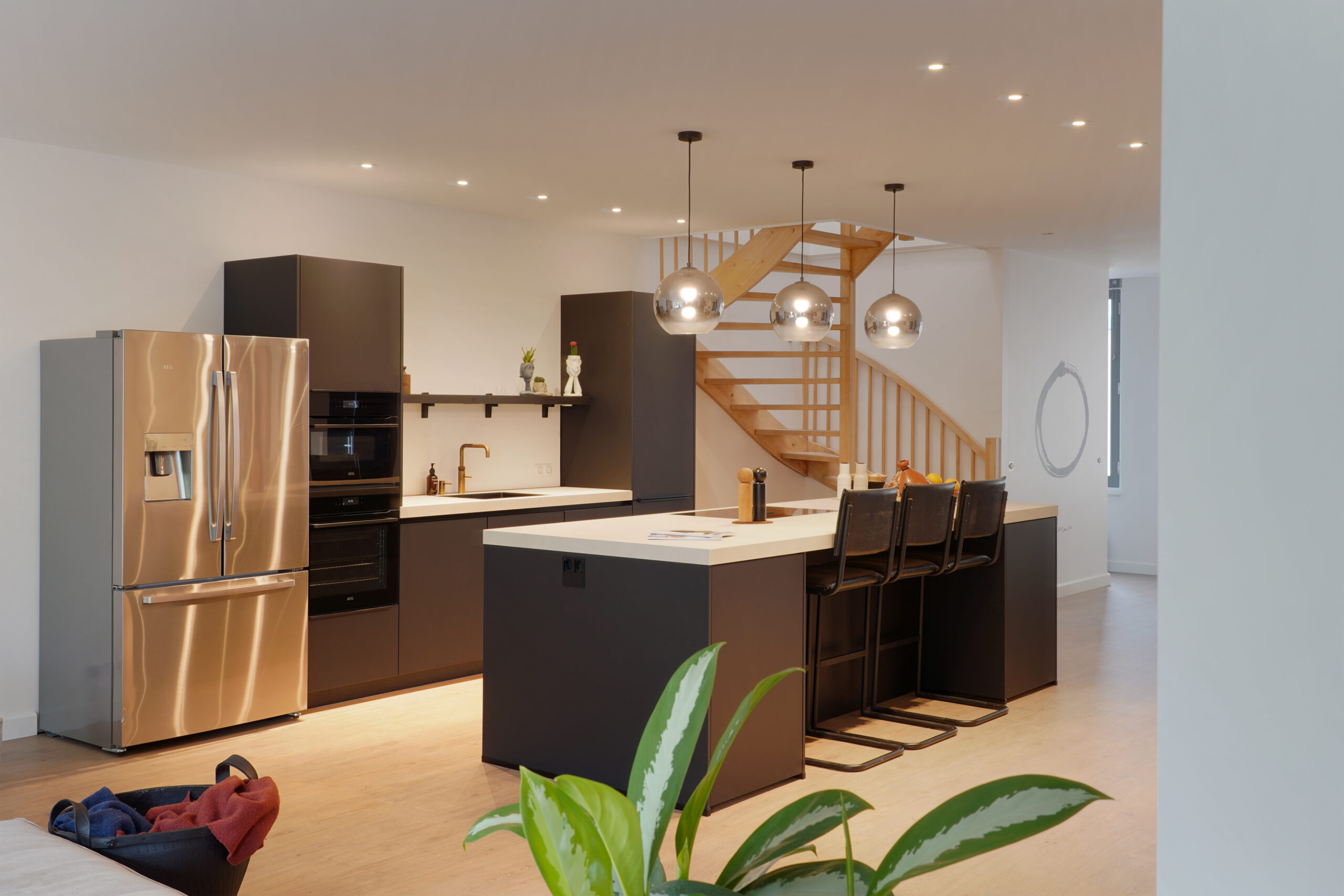 Symmetrie en stijl in de keuken