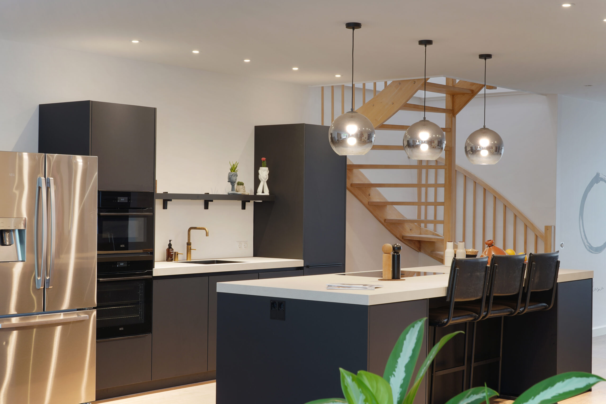 Symmetrie en stijl in de keuken