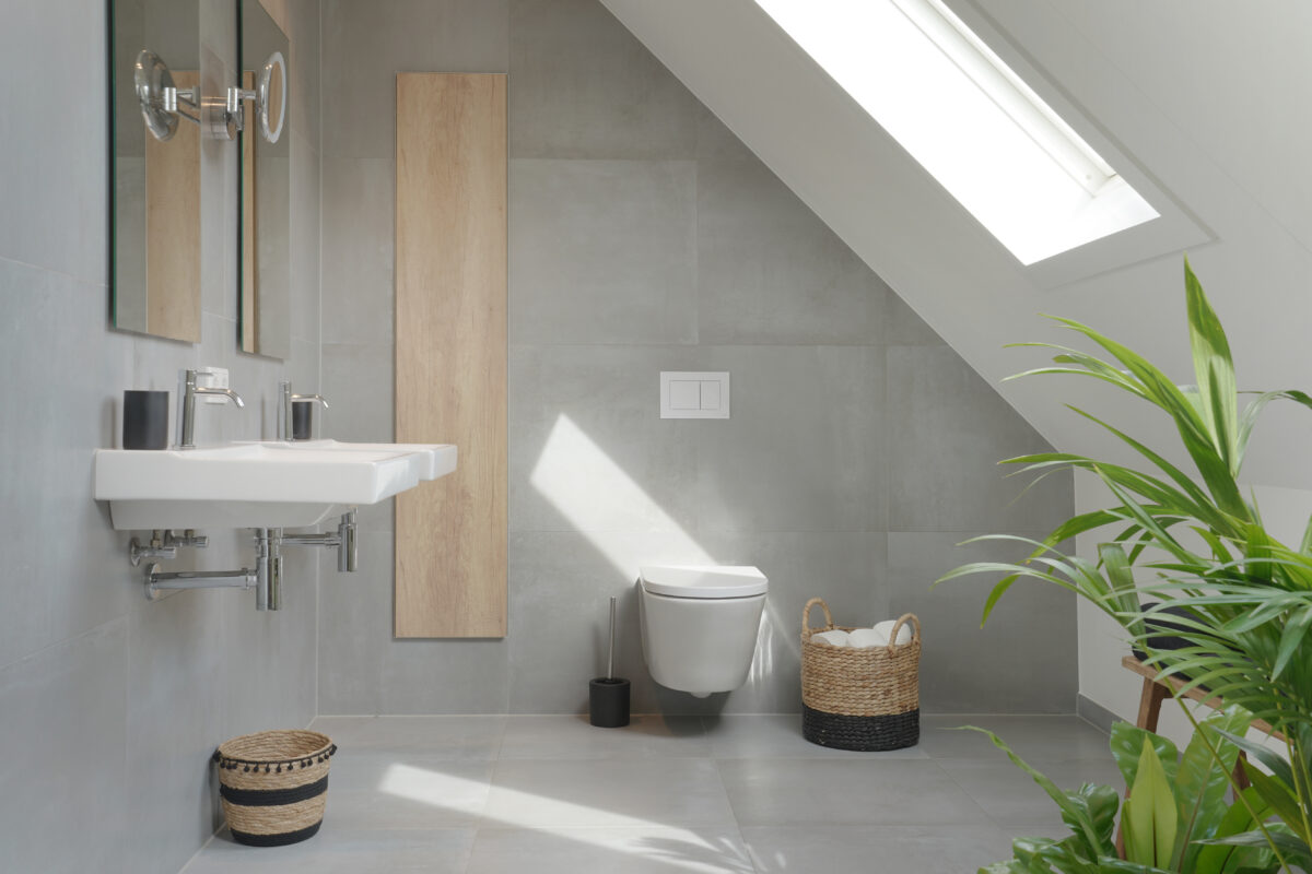 Deze stijlvolle en praktische badkamer hebben we onlangs mogen opleveren bij een van onze klanten