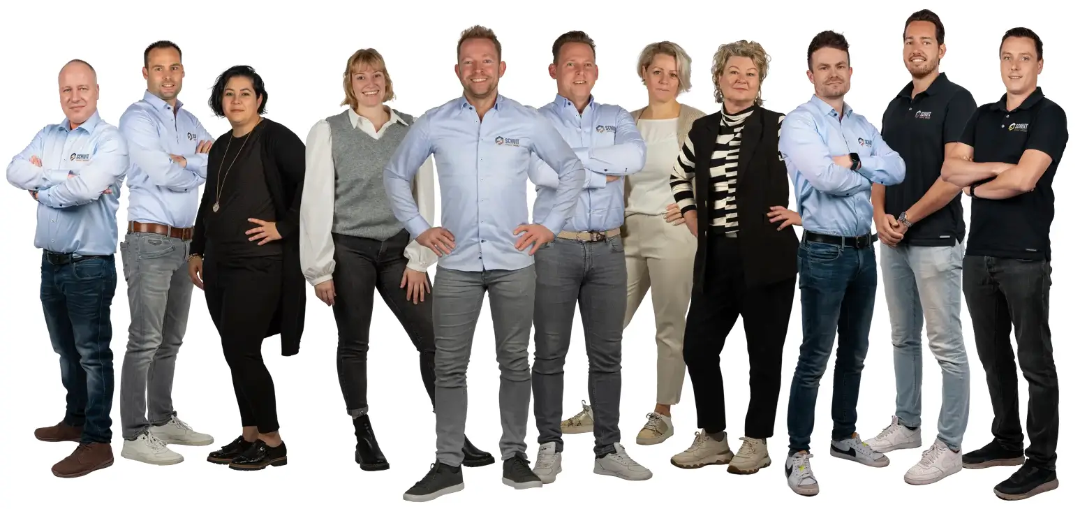 Het team van Schuit Het team van Schuit